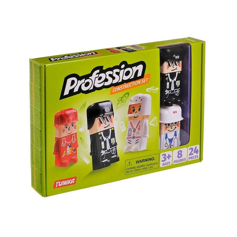 Конструктор з фігурками "Profession" 71658, 8 персонажів, 24 деталі Вінниця - фото 1