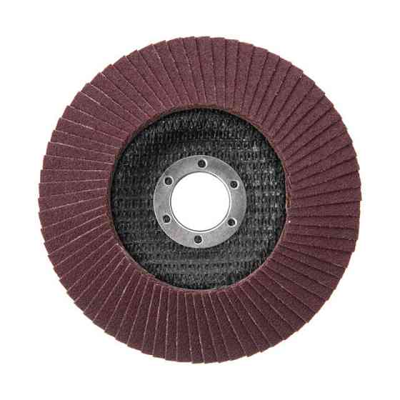 Диск шліфувальний пелюстковий, 125×22 мм, зерно K150, 13300 об/хв INTERTOOL BT-0215 Київ