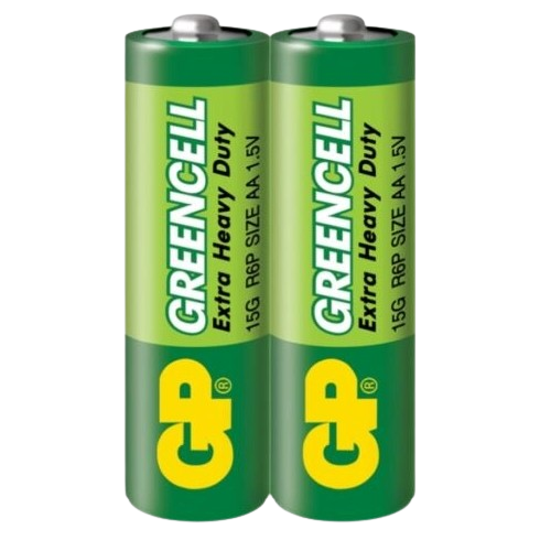 Батарейка сольова AA/R6 (пл-2шт) GP Greencell Житомир - изображение 1