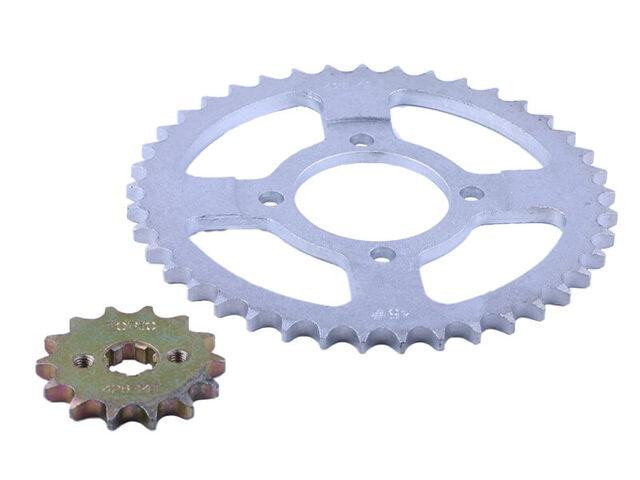 Зірка задня та зірка передня 41Т/14Т 428H на мопед Альфа, к-т: 2 шт. Мукачево - фото 1