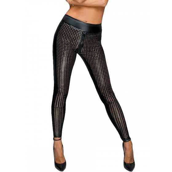 Брюки женские с перфорацией сетка F233 Noir Handmade L Sex Aura Киев