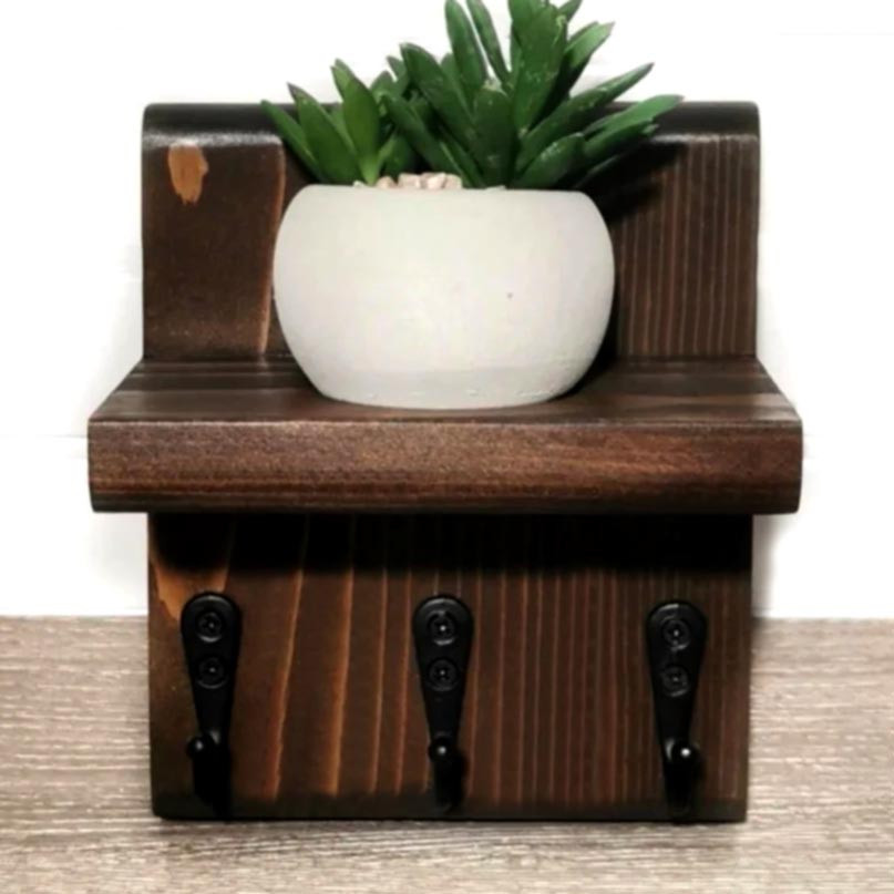 Ключниця дерев'яну "Марієф" капучино Миколаїв - фото 1