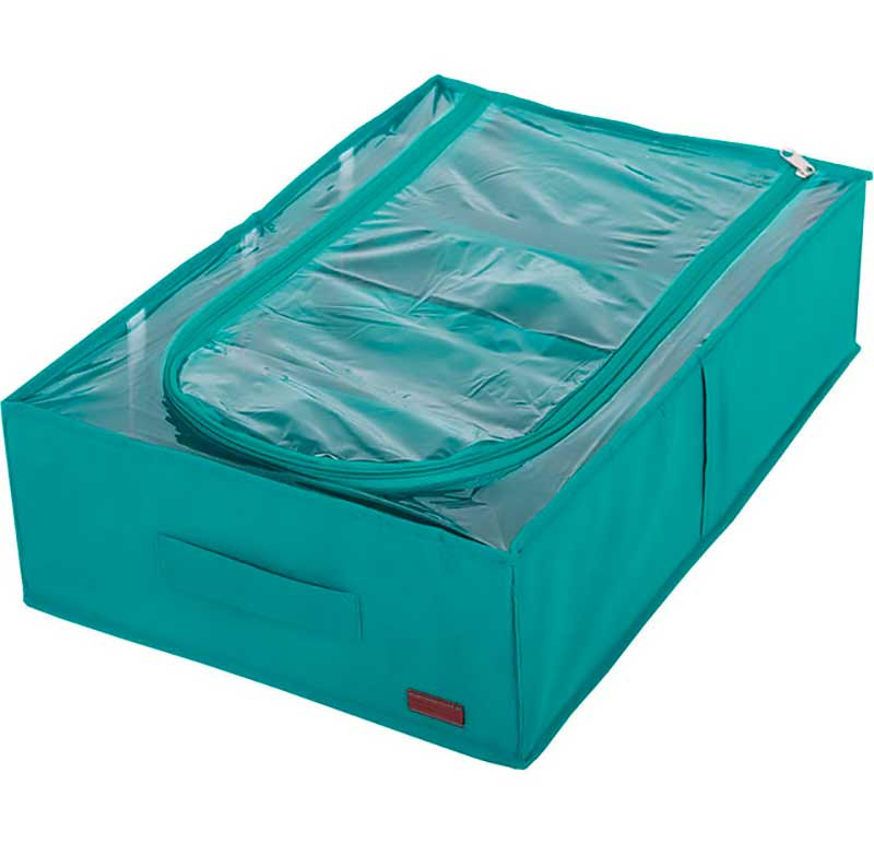 Органайзер для зберігання речей і взуття на 4 відділення KHV-3-lazur (Лазур) Суми - фото 3