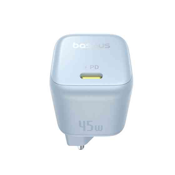 Сетевое зарядное устройство Baseus PicoGo GaN Fast Charger 1C 45W EU Galaxy Blue Одесса