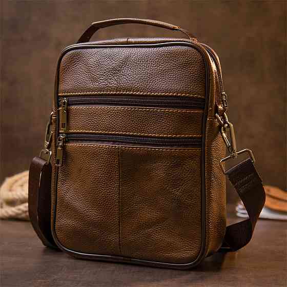 Мессенджер мужской Коричневый (Vintage) Киев
