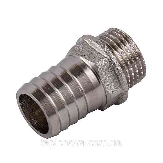 Штуцер 1/2″Н 20мм никелированный NU3J2S OPTIMUM Черновцы