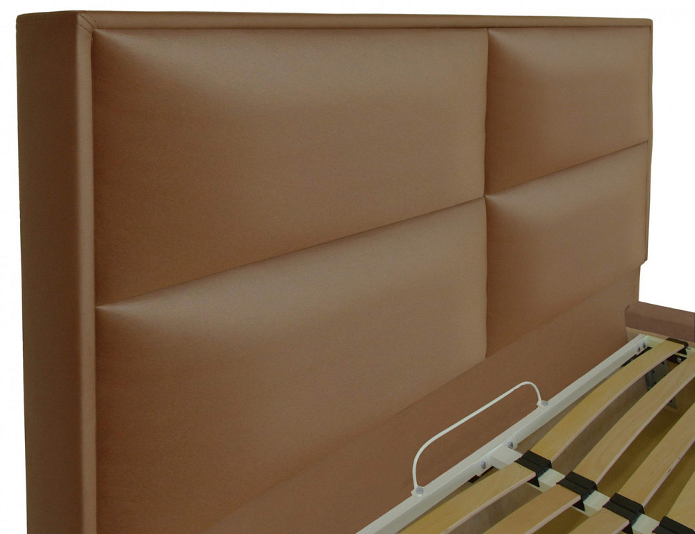 Ліжко Sheffield Comfort 120 х 190 см Fly 2213 A1 З підйомним механізмом та нішою для білизни Світло-коричневий Дніпро - фото 8