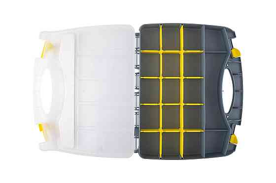 MASTERTOOL Органайзер двосторонній MASTERTOOL з ручкою 15" 370х300х80 мм 15 секцій/10 лотків 79 Коломия