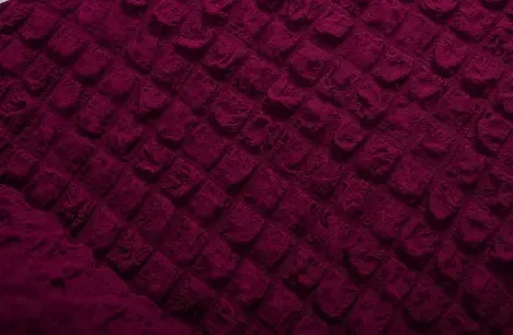 Комплект чехлов на стулья без оборки 6 штук (бордовый) Коломыя - изображение 4