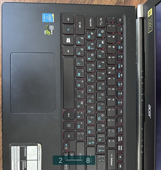 Ноутбук ігровий: ASER ASPIRE v nitro. Київ - фото 3