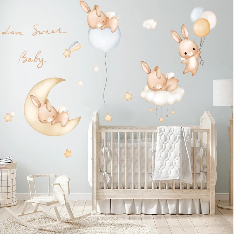 Наклейка декоративная виниловая в детскую комнату 