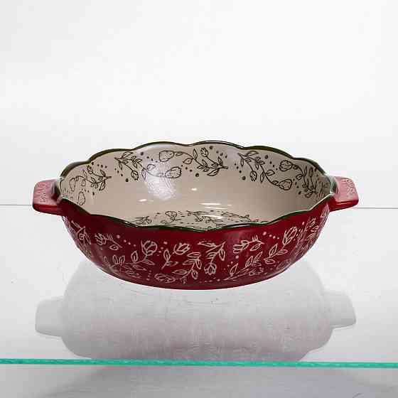 Форма для запікання Vintage Ø20 (см) кругла з ручками Червона HM04-06 Київ