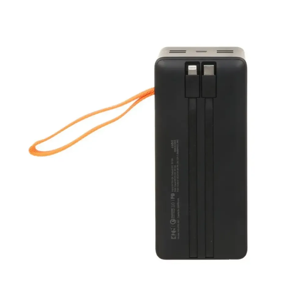 Зовнішній акумулятор (power bank) 50000мАг 22,5Вт KP KPG-507 Одеса - фото 3