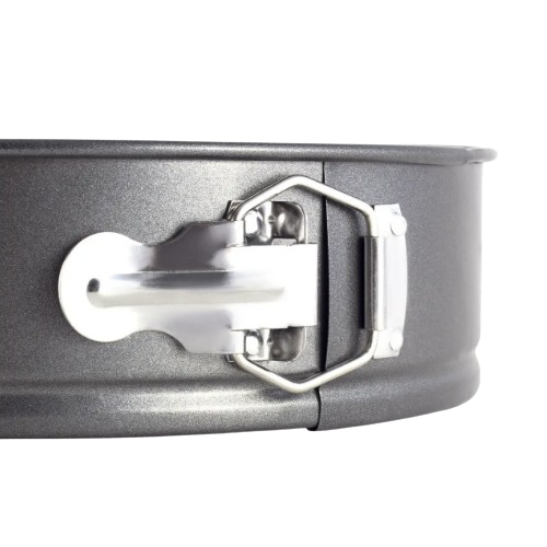 Набір роз'ємних форм для випічки 3шт (Ø24/26/28*6.5см) з вуглецевої сталі Житомир - фото 4