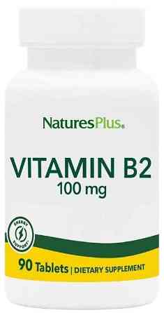 Рибофлавін Вітамін B-2 Nature's Plus Vitamin B-2 100 мг 90 таб Київ