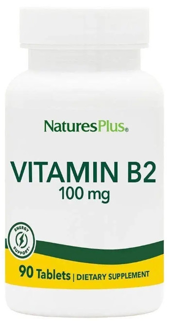 Рибофлавін Вітамін B-2 Nature's Plus Vitamin B-2 100 мг 90 таб Київ - фото 1