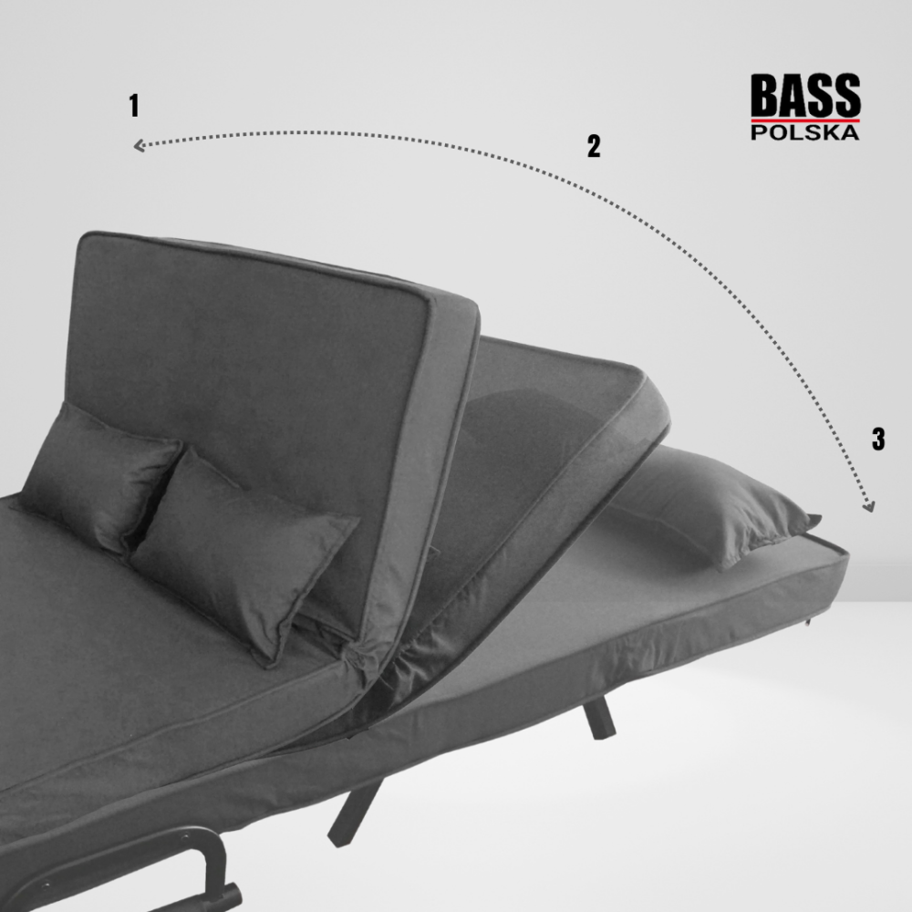 Двухместный диван-кресло-реклайнер 3-в-1 Bass Polska BH 30042 Киев - изображение 6