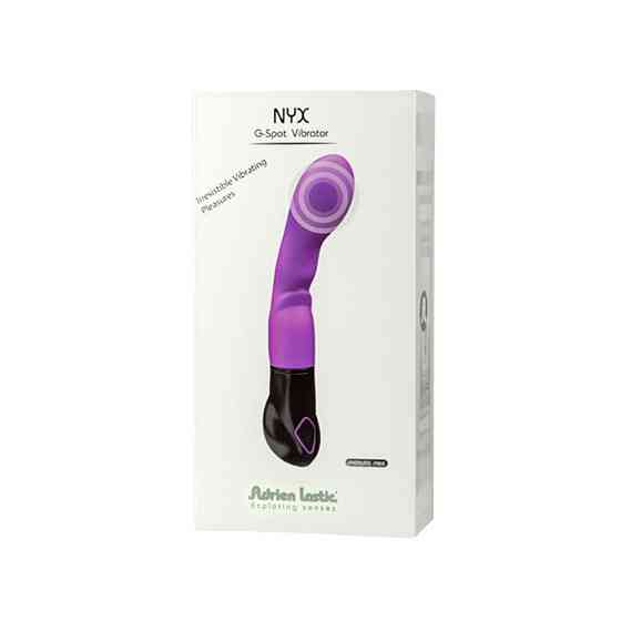 Вибратор Adrien Lastic Nyx, стимуляция точки G и входа во влагалище Sex Aura Киев
