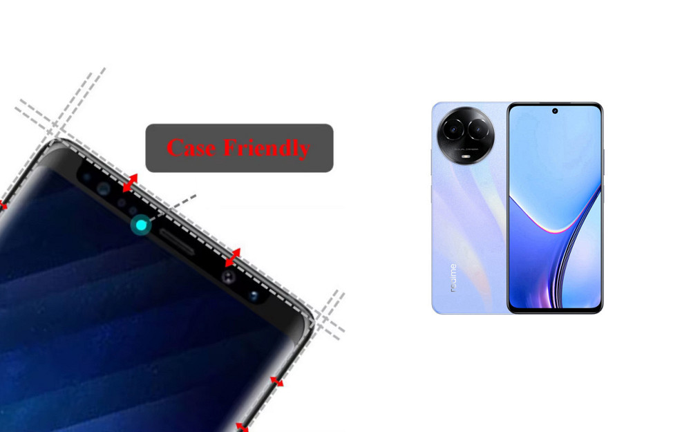 Захисне скло HyperGlass Pro для Realme V50, Realme V50s – максимальна чутливість та захист Київ - фото 4