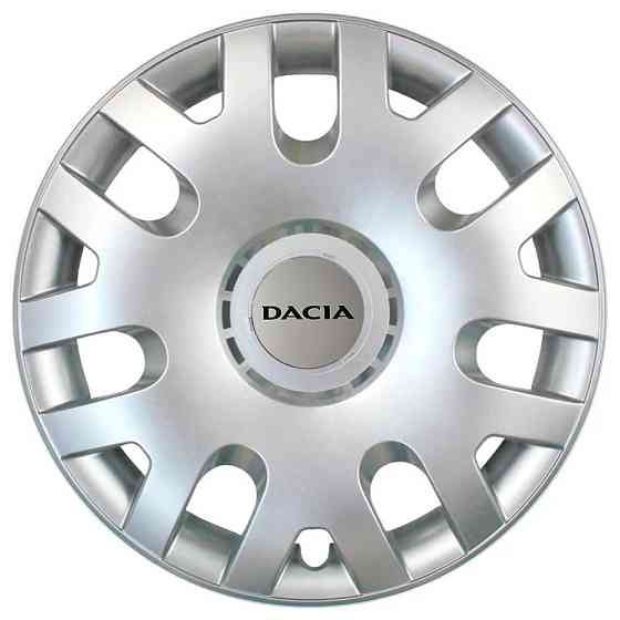 Автомобильные модельные колпаки R14 Dacia 204 4шт, SJS, серебряные Киев