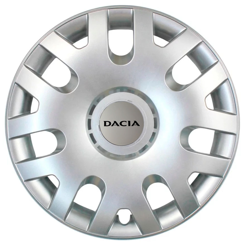Автомобильные модельные колпаки R14 Dacia 204 4шт, SJS, серебряные Киев - изображение 1