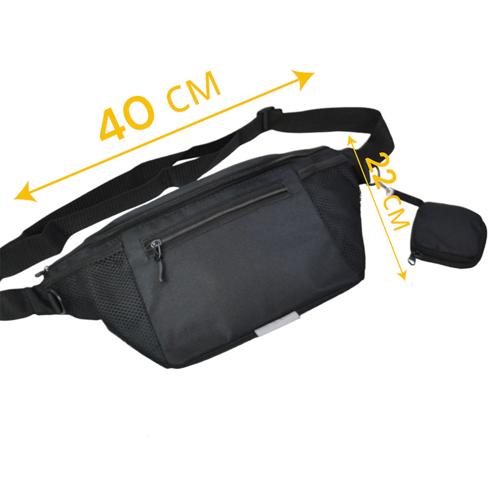 Сумка-бананка з додатковою кишенею, Чоловіча бананка з відділеннями, Чоловіча бананка надійна EM-38 Львів - фото 19