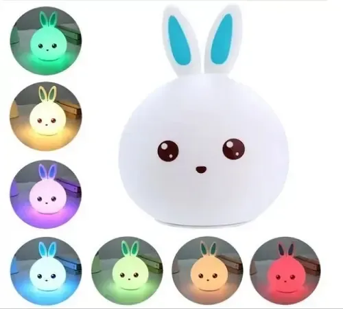 Детский силиконовый ночник 3DTOYSLAMP Кролик Коломия