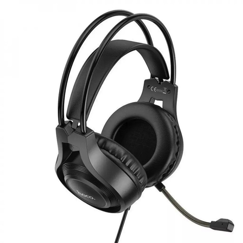 Навушники ігрові HOCO W106 Tiger gaming headset Black Одеса - фото 2