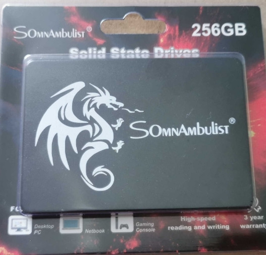 SSD накопичувач  Somnambulist     256Gb. Київ - фото 1