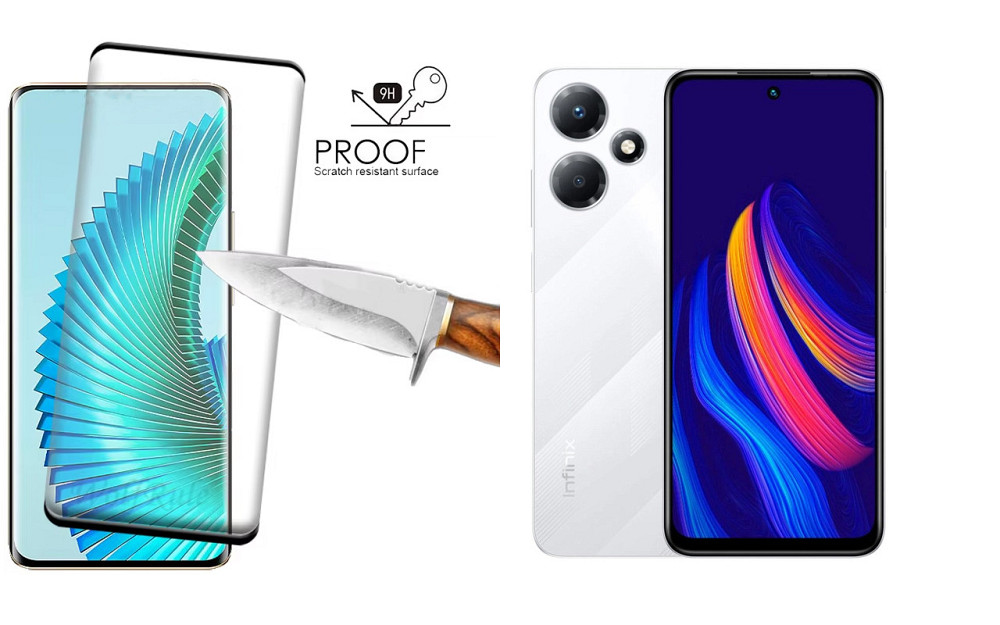 Захисне скло HyperGlass Pro для Infinix Hot 30, Hot 30 Play – максимальна чутливість та захист Київ - фото 1