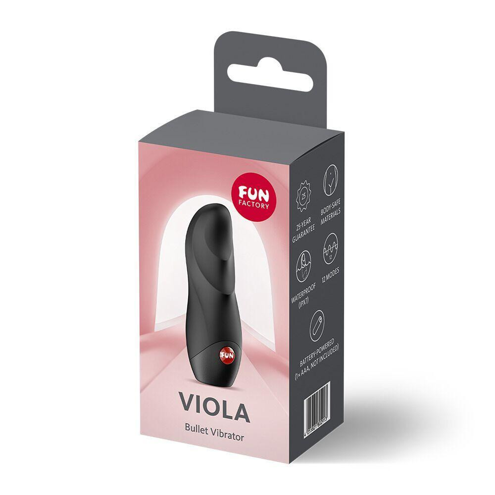 Вібратор Fun Factory Viola Black Sex Aura Київ - фото 7