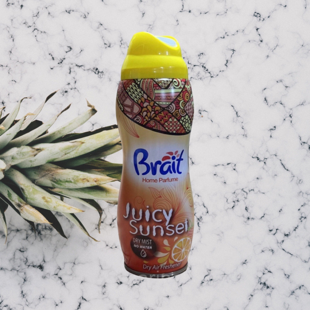 Сухий освіжувач повітря аерозоль Brait Соковитий Захід 300 мл Виноградів - фото 1