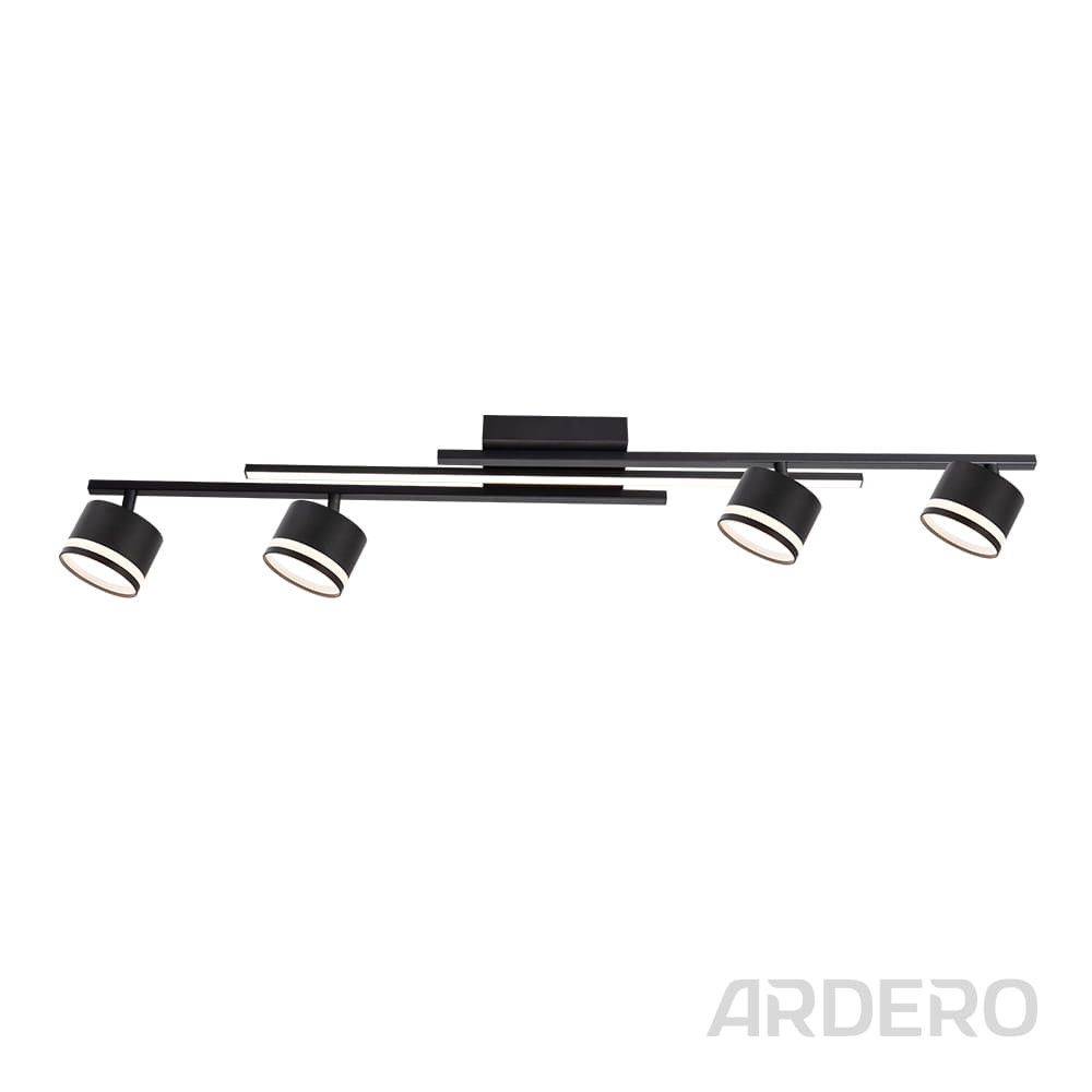 Накладний світильник Ardero ML440-4 10Вт 4000K 4xGX53 чорний Харьков - изображение 1