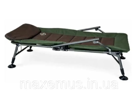Рыбацкое кресло-шезлонг Bonro B21 раскладной стул для рыбалки и отдыха темно-зеленое Мостиська