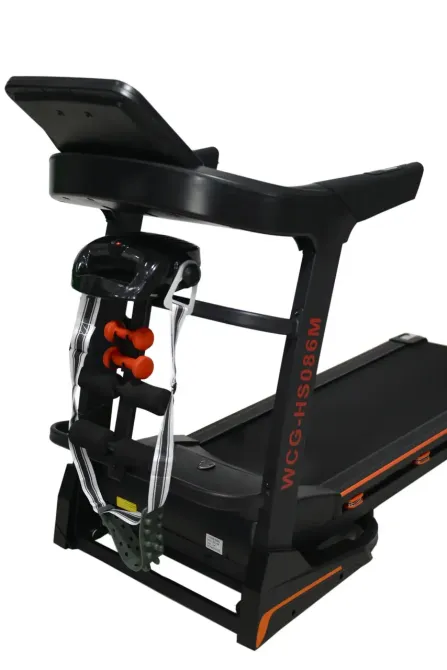 Бігова доріжка електрична KZ-HS086M + Гантелі + Масажер Київ - фото 4