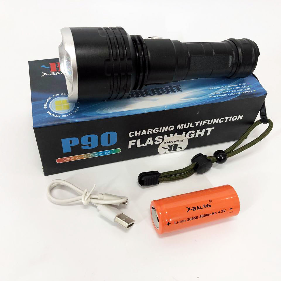 Ліхтарик поліція X-Balog BL-531-P90, Ліхтар гарантія якості, Потужний HL-154 тактичний ліхтар Київ - фото 6