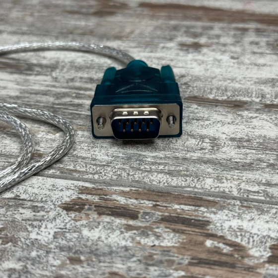 Кабель-переходник USB на RS232 DB9 COM CH340, 0.8 м для подключения устаревших устройств, промышленной техники Киев