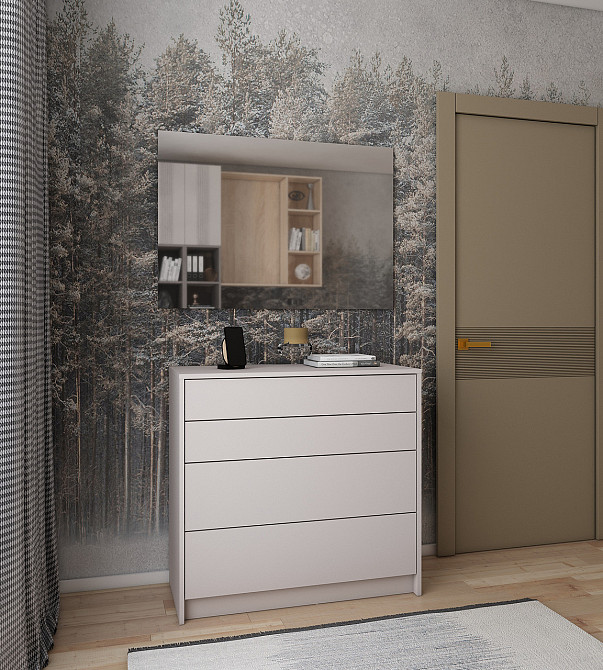 Комод Doros Дейл Кашемир 4Ш 90х41х85 (DRS-011952) Днепр - изображение 4