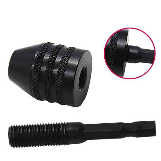 Швидкозажимний патрон 0.3-6.5мм для дрелі та шуруповерта Київ