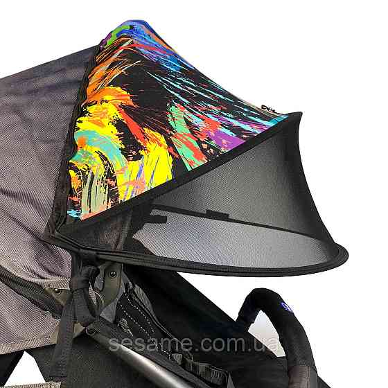 Сонцезахисний козирок (Кап) Color (Double Shade на коляску подвійний Харків