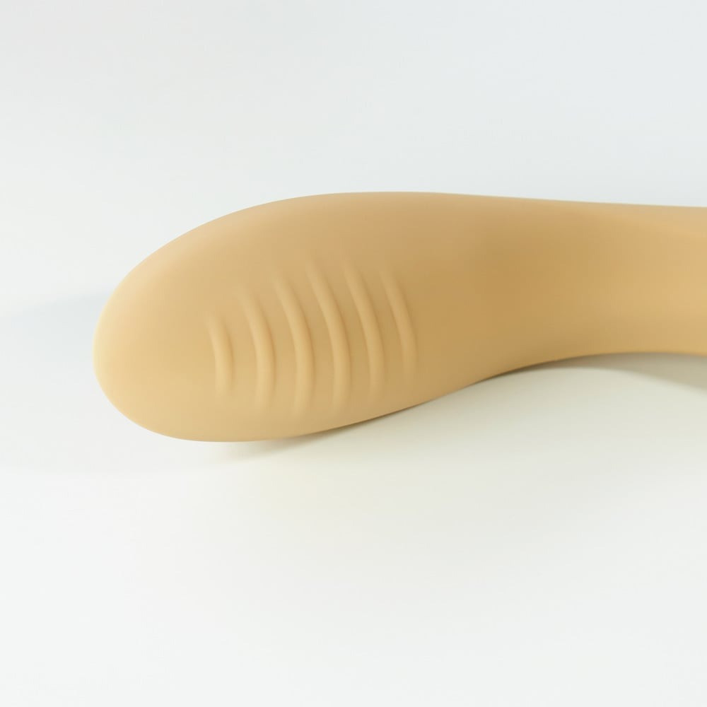 Вибратор для стимуляции точки G и клитора Sweet Em Velvet Lure, нежно желтый Sex Aura Киев - изображение 3