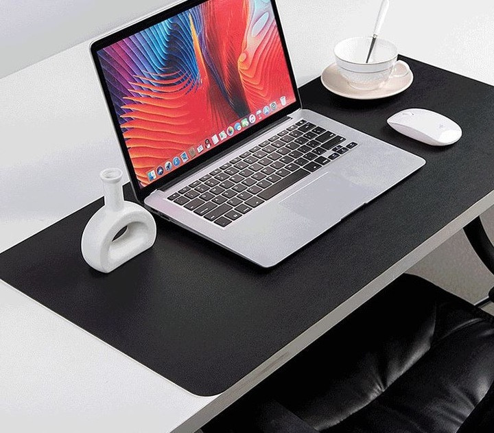 Коврик 90х45 см нескользящий для мышки и клавиатуры Izoxis (P18625) Black Нововолынск - изображение 8