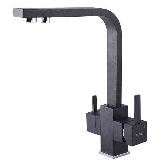 Змішувач для кухні під осмос Globus Lux LAZER GLLR-0111-1-ONIX Киев