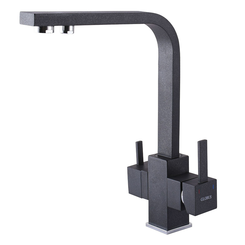 Змішувач для кухні під осмос Globus Lux LAZER GLLR-0111-1-ONIX Тернопіль - фото 1
