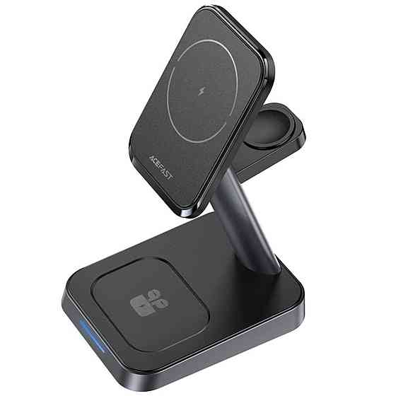 Бездротовий зарядний пристрій ACEFAST E3 desktop three-in-one wireless charging stand Київ