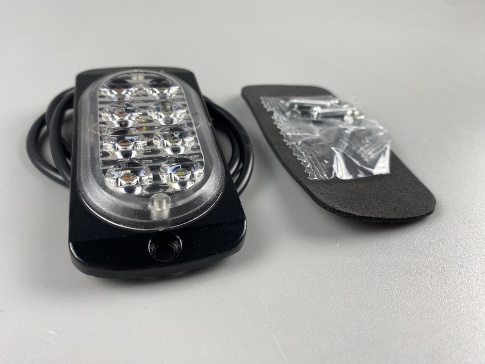 Стробоскоп автомобільний, Аварійні проблискові вогні універсальні LED 12В/24В (8 Led діодів) Мукачево - фото 2