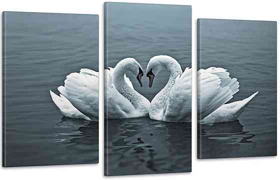 Модульна картина Лебеді Art-112_3 Київ
