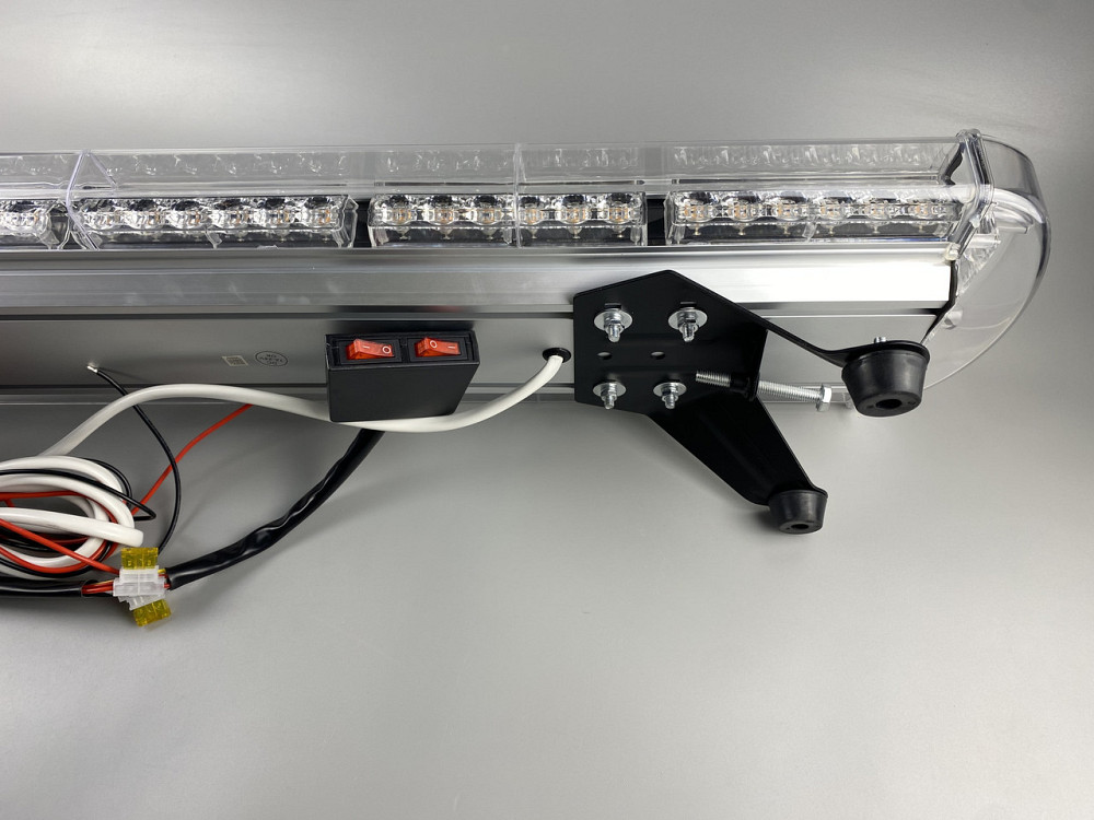 Маяк LED проблисковий 12В/24В 15 варіантів спалаху + перемикач помаранчевий Мукачево - фото 5