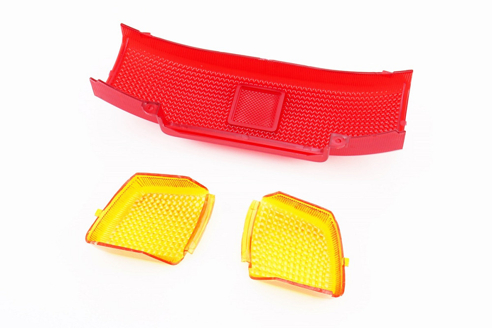 Honda LEAD AF-20 "скло"- стопа, червоне + поворотів, жовті к-кт 3шт Київ - фото 2