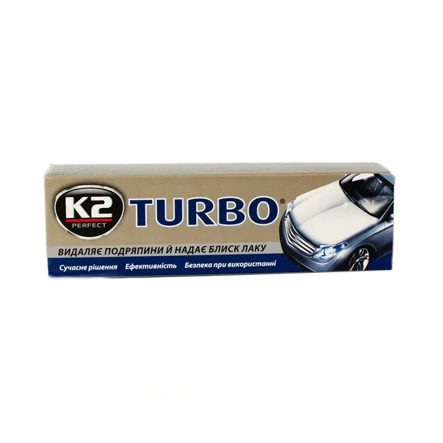 Паста для полірування кузова K2 Turbo Tempo 120 г Ковель - фото 2